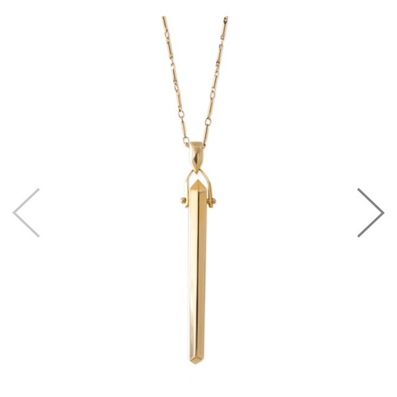 Stella & Dot Rebel Pendant Gold