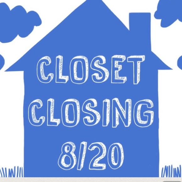 CLOSET CLOSING!! 💔 accepting reasonable offers!