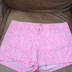 Pink american eagle shorts
