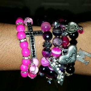 Charm Beaded Bracelets