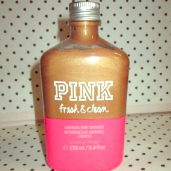 VS PINK Fresh & Clean Body Bronzer 💕☀️