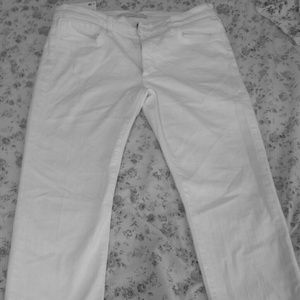 White straight ankle JOE's