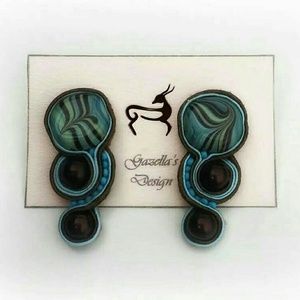 Lake Soutache Earrings!!!