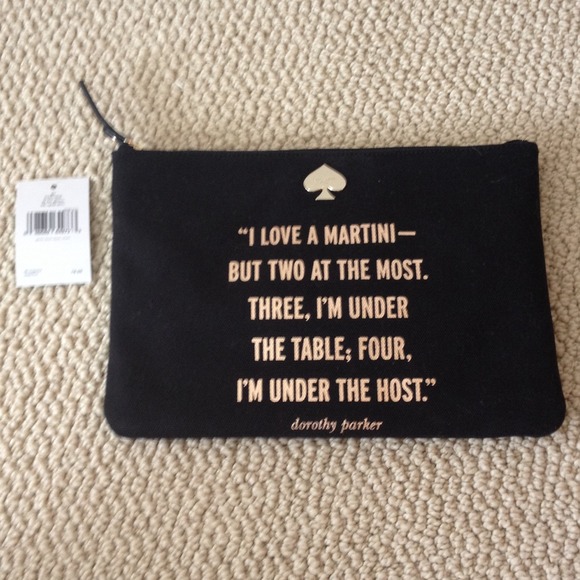Kate Spade Quotes Impressive 49% Off Kate Spade Clutches & Wallets Kate Spade Dorothy Parker Kate Spade Quotes Brilliant 49% Off Kate Spade Clutches & Wallets Kate Spade Dorothy Parker