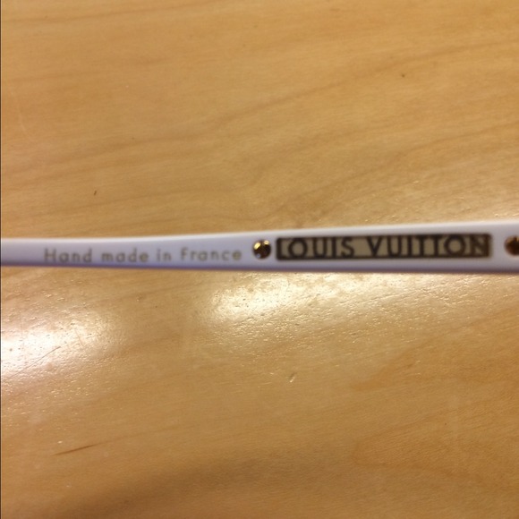 White Louis Vuitton Evidence Sunglasses Rare - Picture 3 of 4