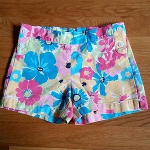 Janie AND Jack Floral Shorts kids 6