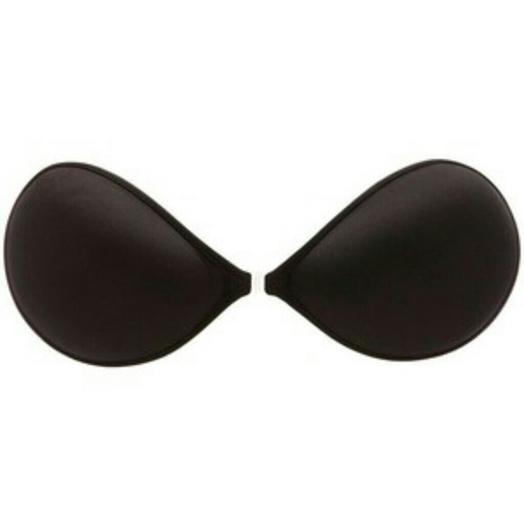 Black sticky bra