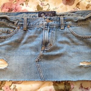 Victoria's Secret Denim Skirt