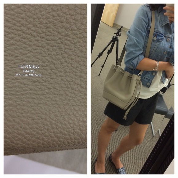 ❌SOLD Hermes bucket drawstring bag - Picture 4 of 4