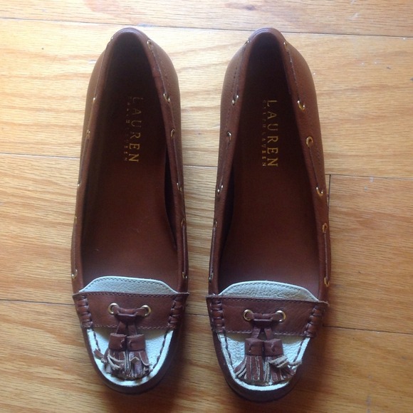 Ralph Lauren Wedge Flats