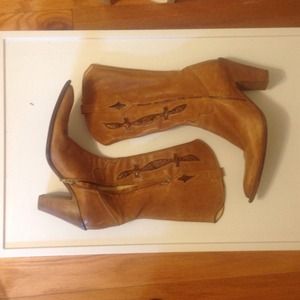 Genuine Snake Skin Cowgirl Boots