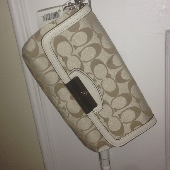 Authentic Coach Wristlet