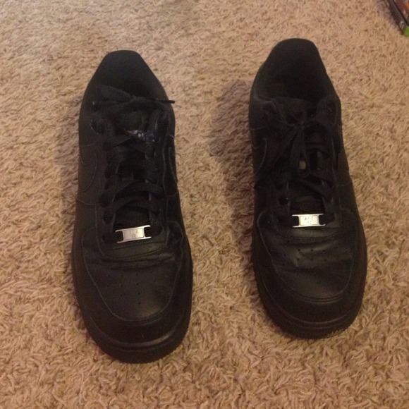 Black Air Force Ones