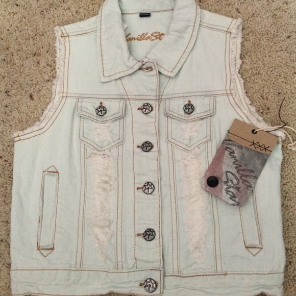 Vanilla Star Light Wash Denim Jacket