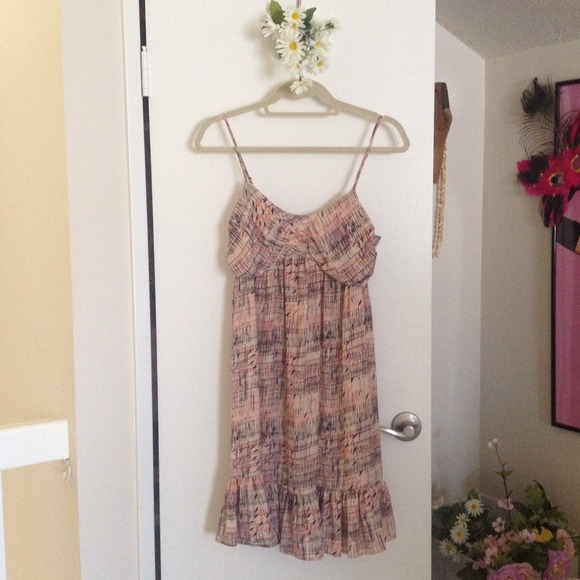 Multi-Print Ruffled Dress - Picture 2 of 4