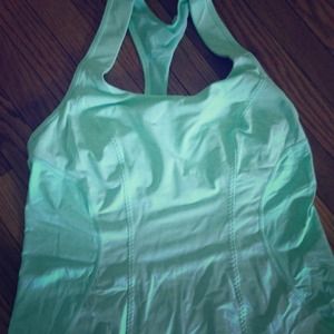 Lululemon fresh teal cardio kick tank