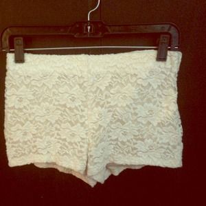 Lace shorts