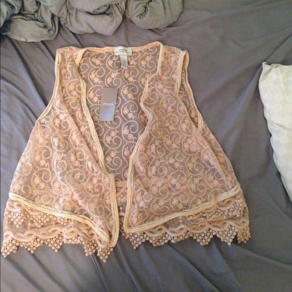 Creme Tank Kimono-Type overwear