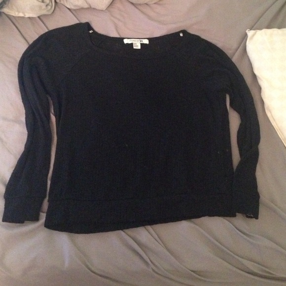 Black Long Sleeve Sweater WORN ONCE