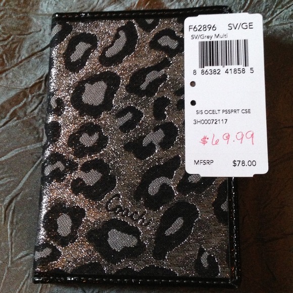 Coach Other - Authentic Coach Ocelet Passport Case