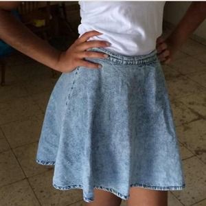 Denim skirt