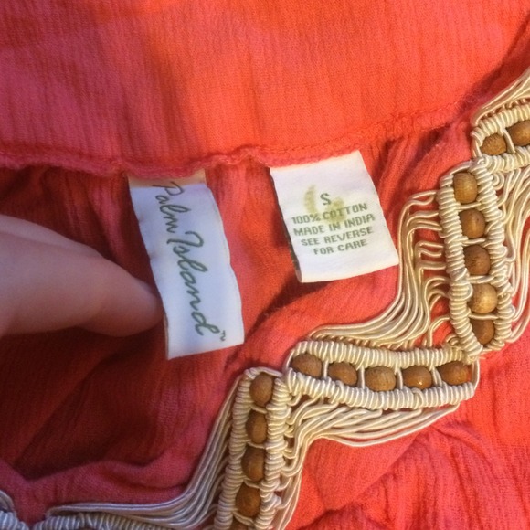 Casual peachy pink colored dress - Picture 3 of 3