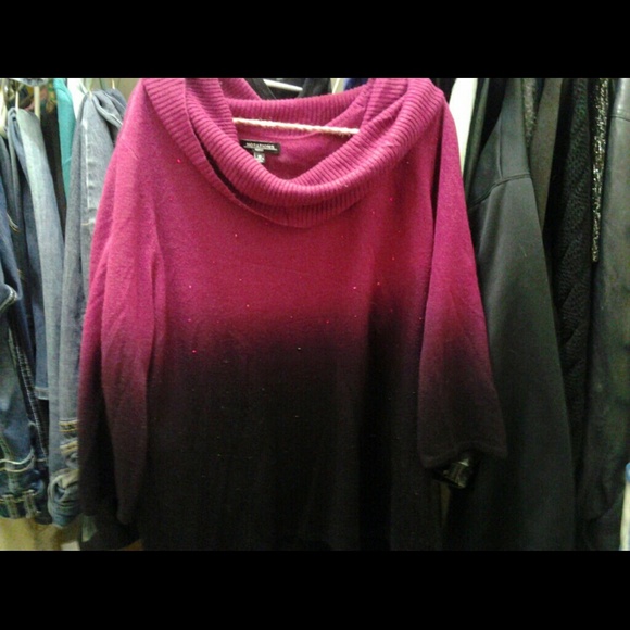 Turtleneck sweat 3/4 sleeves