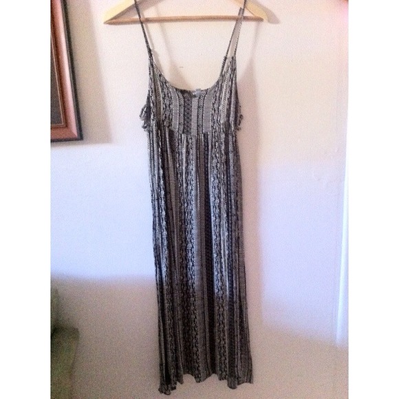 Tribal print Maxi Dress