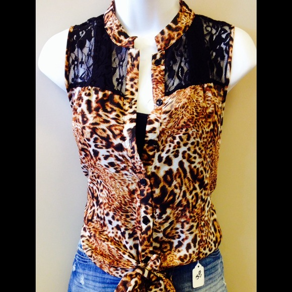 Cheetah Print Tank