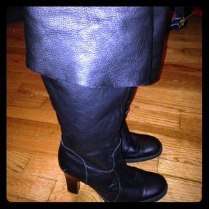 Leather boots!!