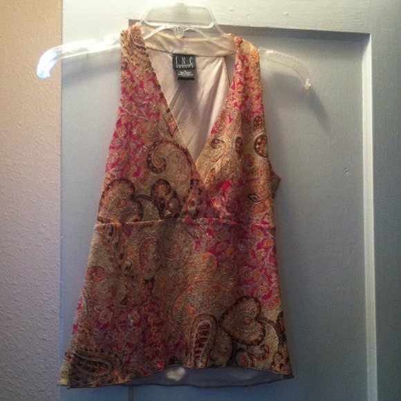 Paisley top.