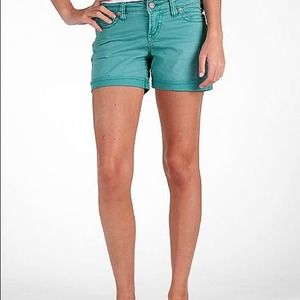 Silver Brand Teal Shorts
