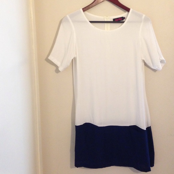 Motel Rocks Color Block Shift Dress