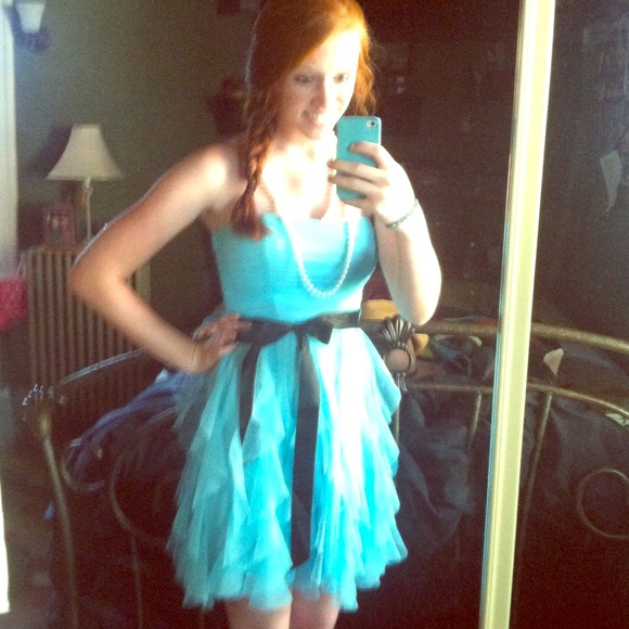 Light Blue Formal Dress