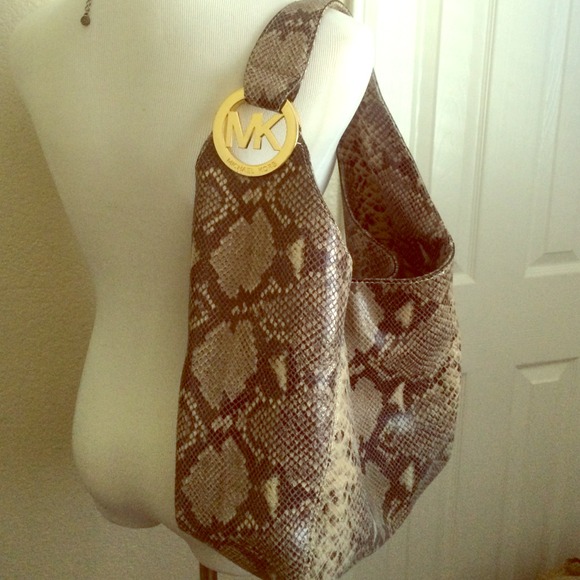 Snakeskin michael kors MK bag ❤️