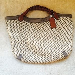 Gorgeous orYANNY Woven Leather Bag