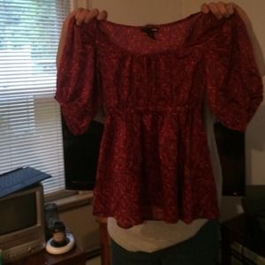 Soft, flowy, silk shirt