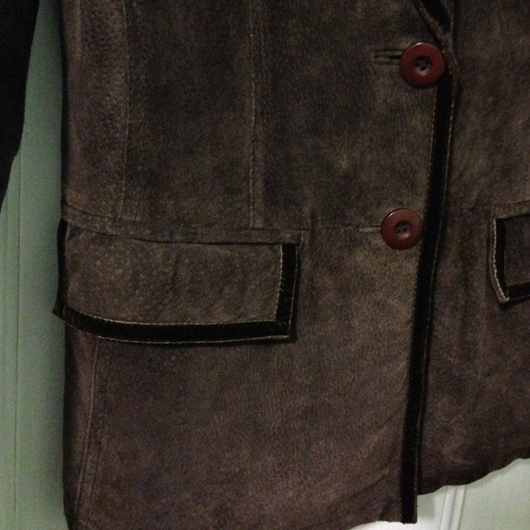 Suede blazer - Picture 3 of 4