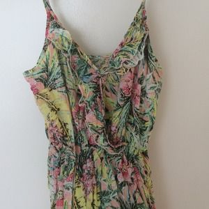 Tropical/Floral Dress