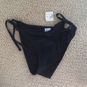 Plain Black Bikini Bottom