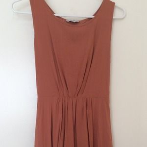 Copper Cut-Out Dress
