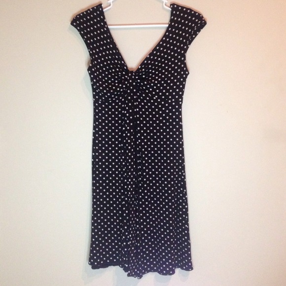 Express Black and White Dress