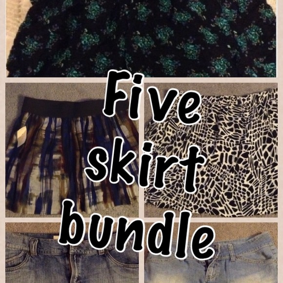 Five skirt bundle deal