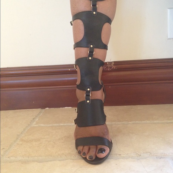 Super Sexy gladiator high heels. Sz 10