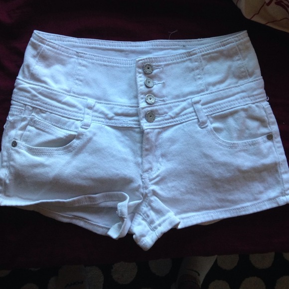 White shorts