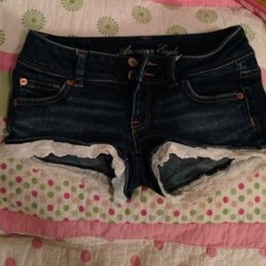 AE lace shorts