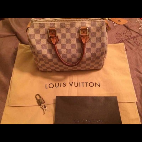 Damier Azur Speedy 25