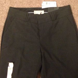 Charcoal slacks
