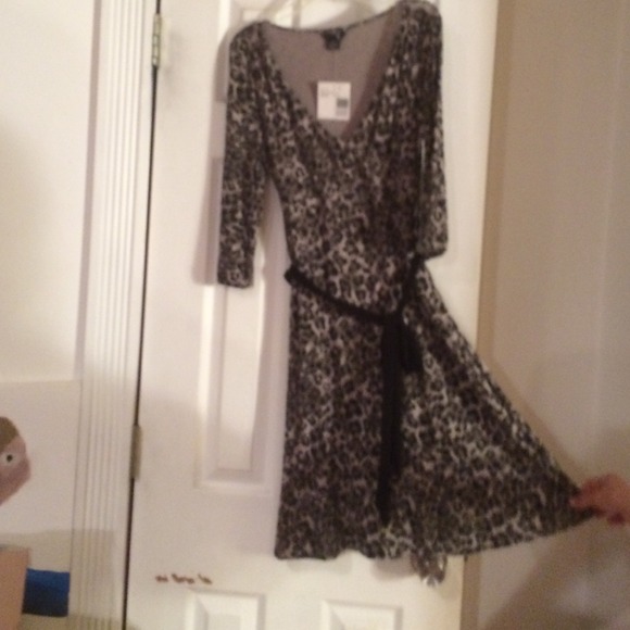 Guess leopard dress - Picture 1 of 2