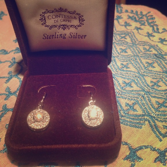 Sterling silver earrings - Picture 1 of 1